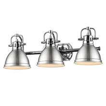  3602-BA3 CH-PW - Duncan 3 Light Bath Vanity